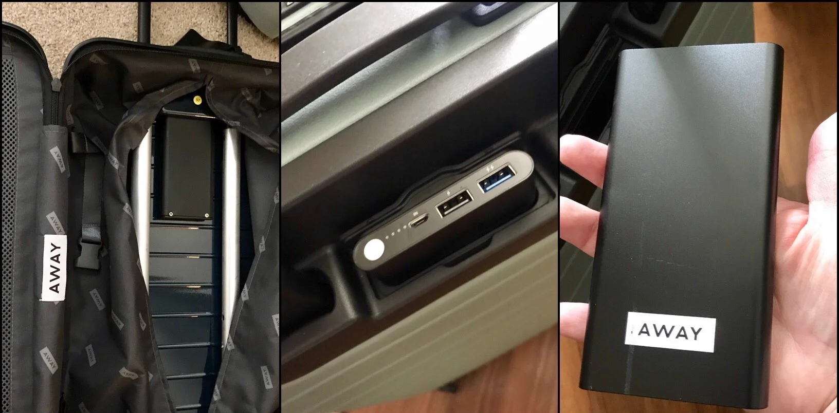away bag charger