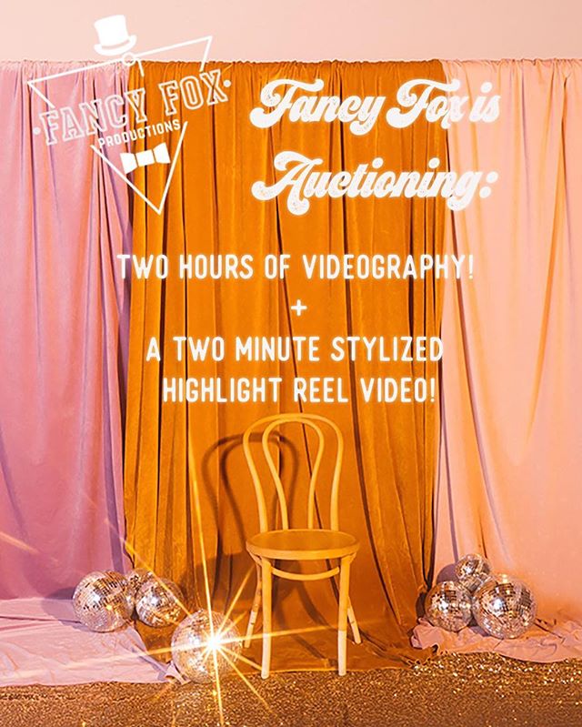 Guys! Want to come to a giant #DANCEPARTY tomorrow night??? Fancy 🦊 is participating in @officepartyofficeparty&rsquo;s Dance Royale! If you or someone you know is getting married and wants a shot at winning vendor services valued at over $20,000 OR