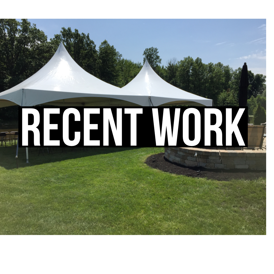  20x40 frame tent rental from dependable tents event rental located in Cleveland ohio. 