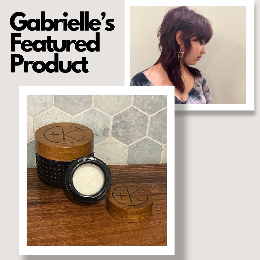 Cult and King&rsquo;s Vegan Balm is Gabrielle&rsquo;s most used product right now. 
&ldquo;I love that the vegan balm works for everyone- women, men, long or short hair. I use it before blowouts, and also love it as a finishing product to help with f