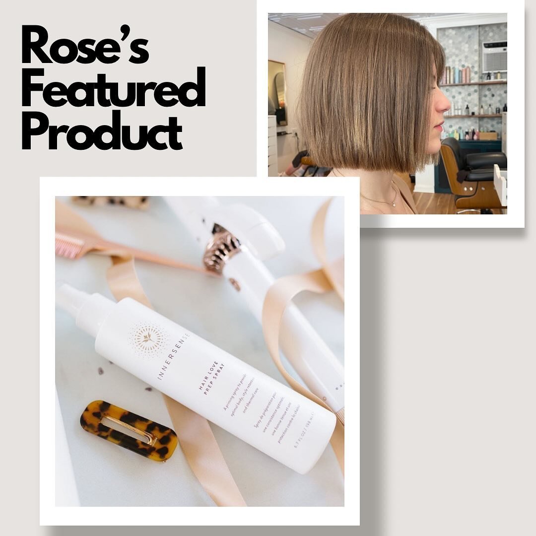 Rose&rsquo;s most used product as of late is the Innersense Hair Love Prep spray.

&ldquo;The prep spray adds a lot of body and hold for blow drying. I i love how lightweight it is because it works for so many different clients. It also has heat prot