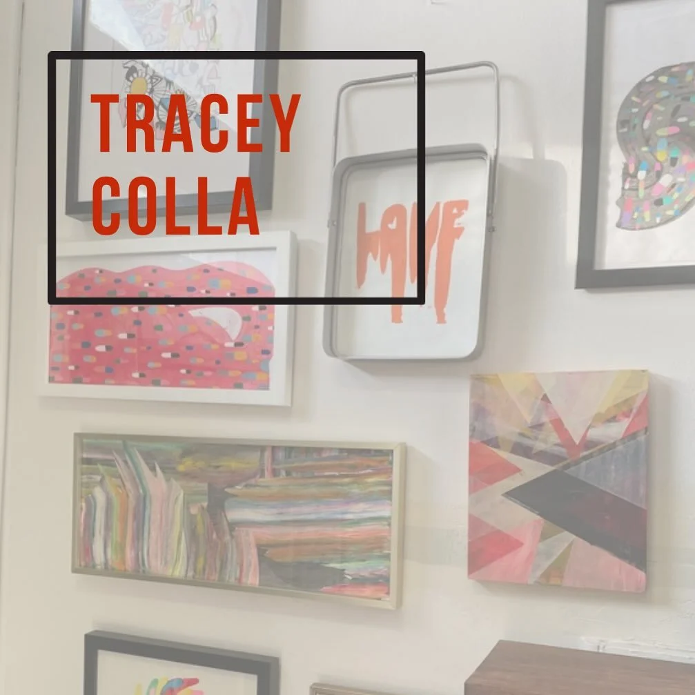 We are having fun with our entry vestibule and featuring work from one of my favorite local artists and friend Tracey Colla. 

You can stop by to see Tracey&rsquo;s work starting this week! 

Large pieces. $60
Small pieces $30