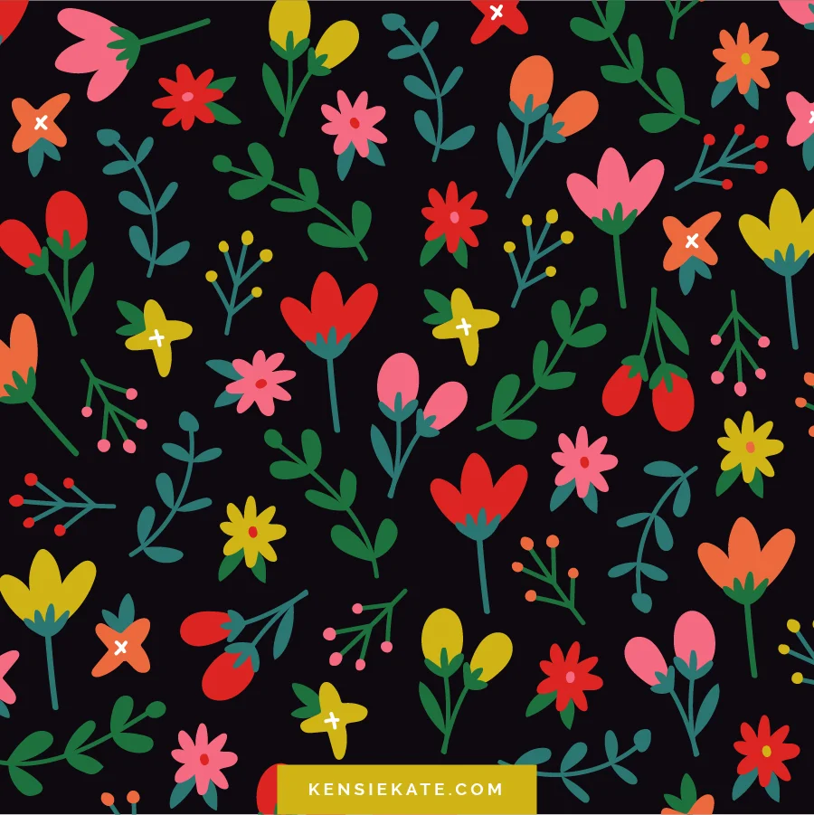 Happy Patterns by Kensie Kate