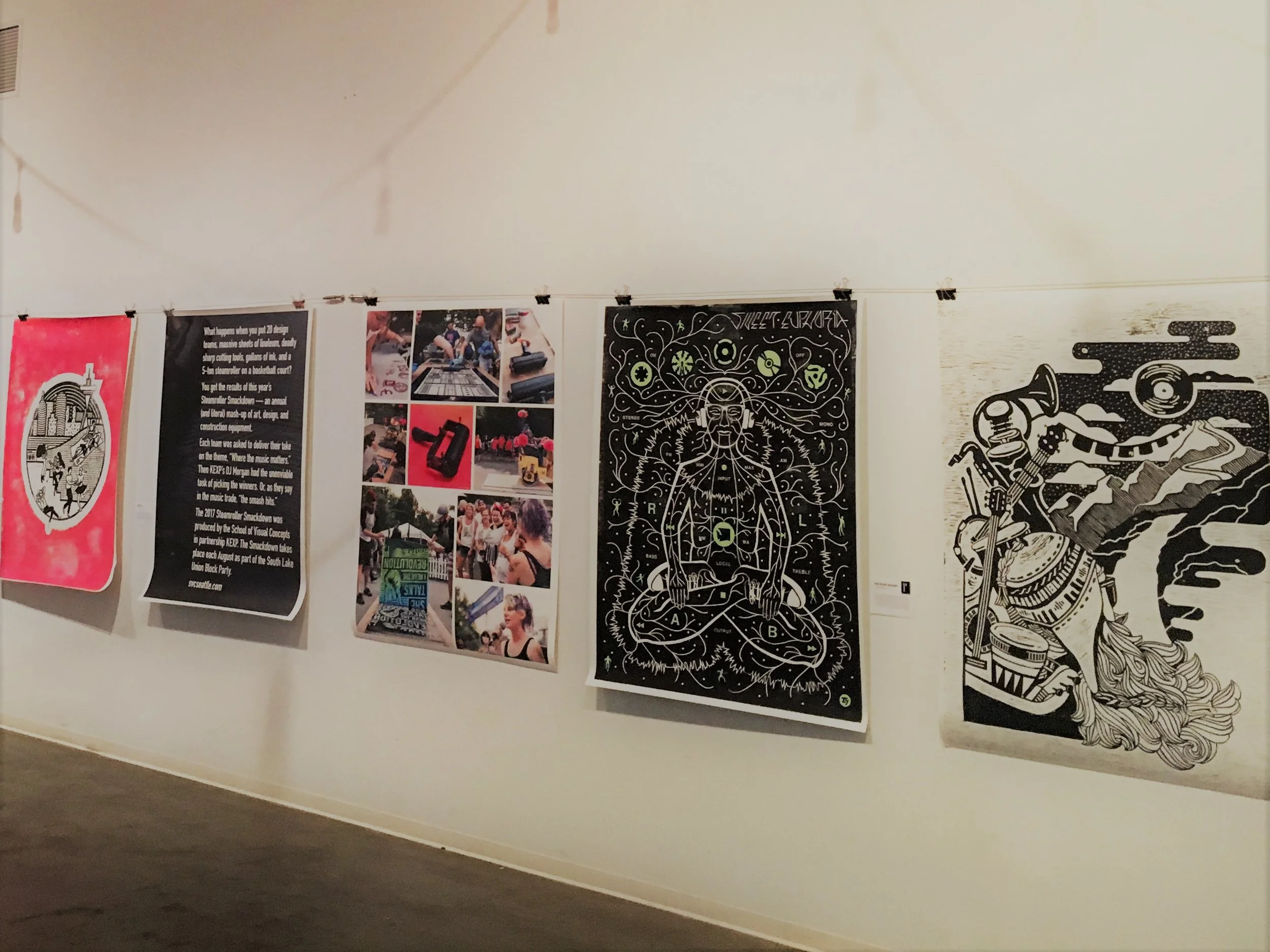 KEXP Gallery Featuring Local Artists