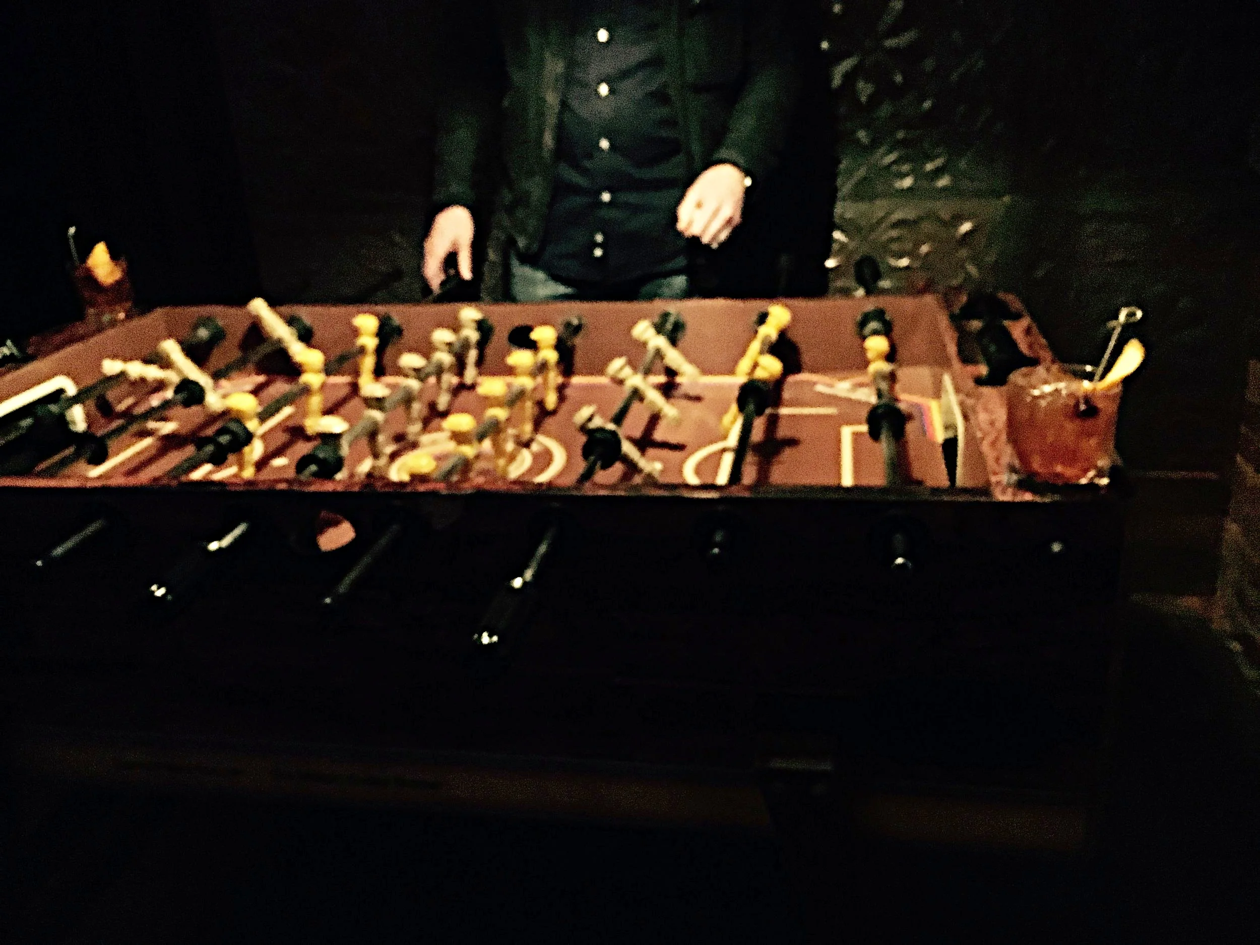 Foosball and Old Fashions at Bar Ciudad