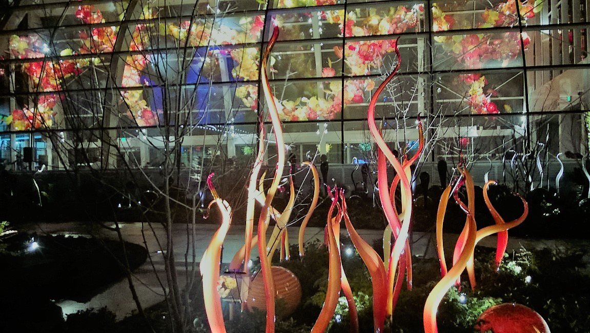 Chihuly Garden At Night