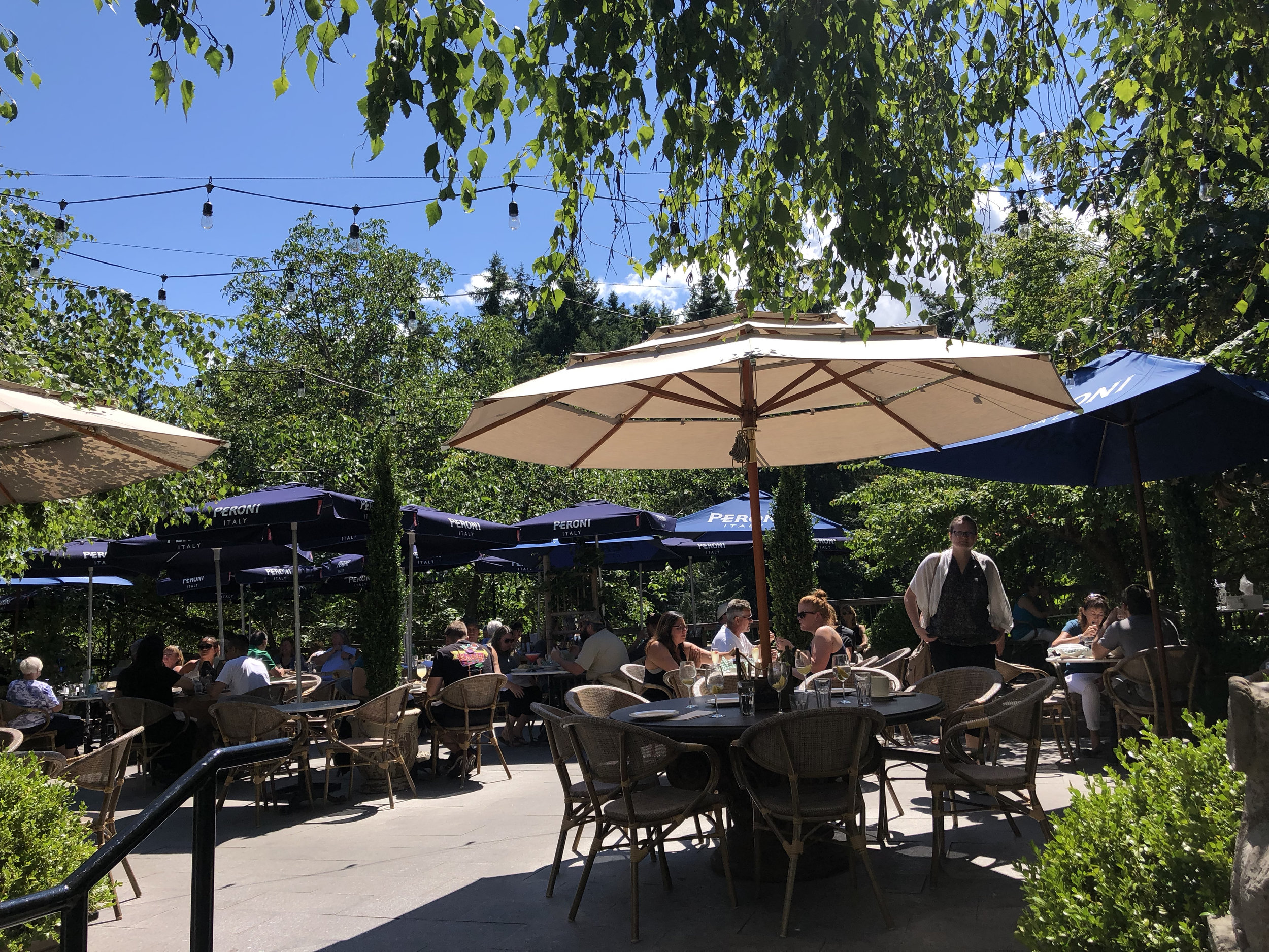 The patio at Cuckoo Trattoria &amp; Pizzeria