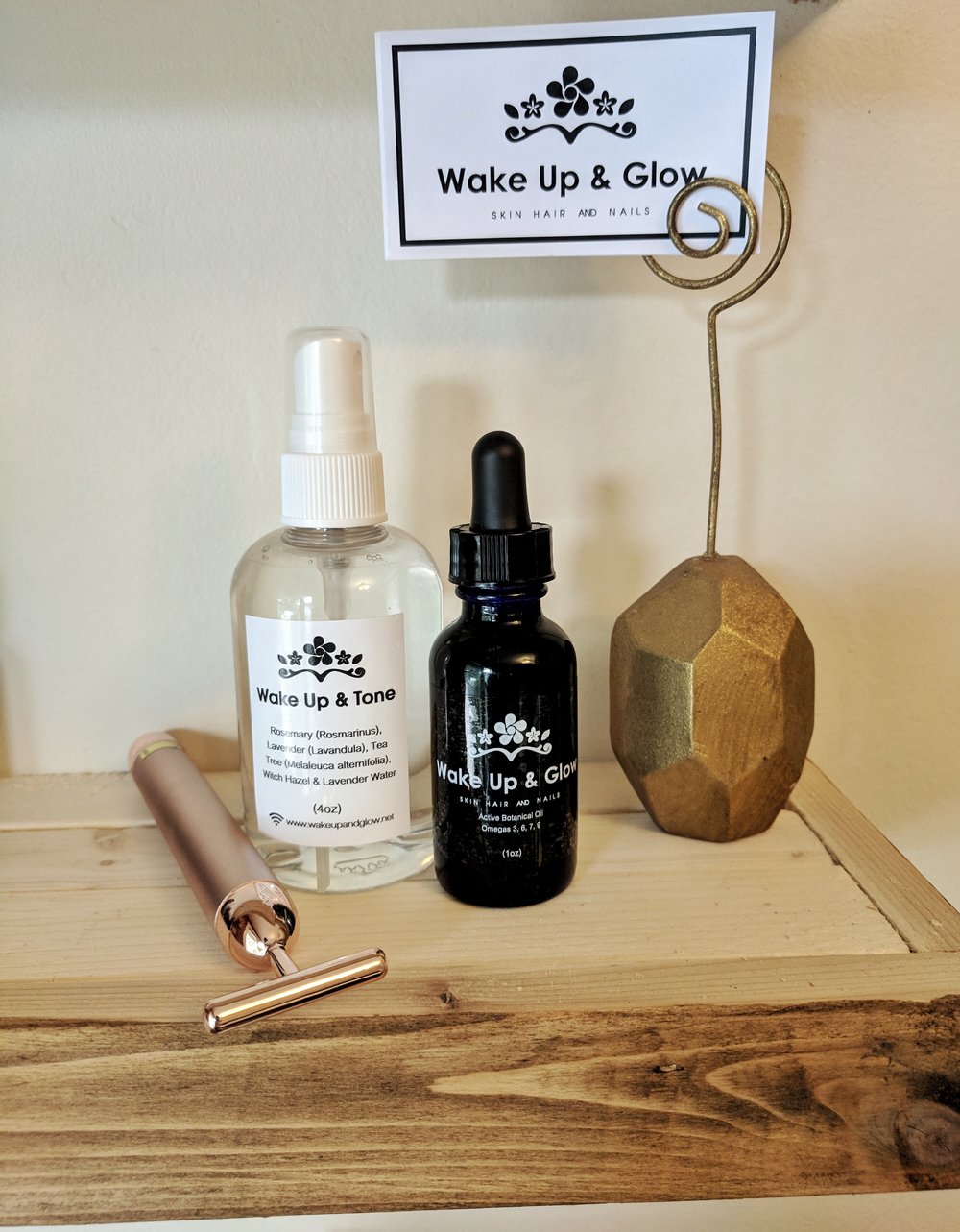 Labour Day Weekend Special- 1oz oil, toner and rose gold bar $120