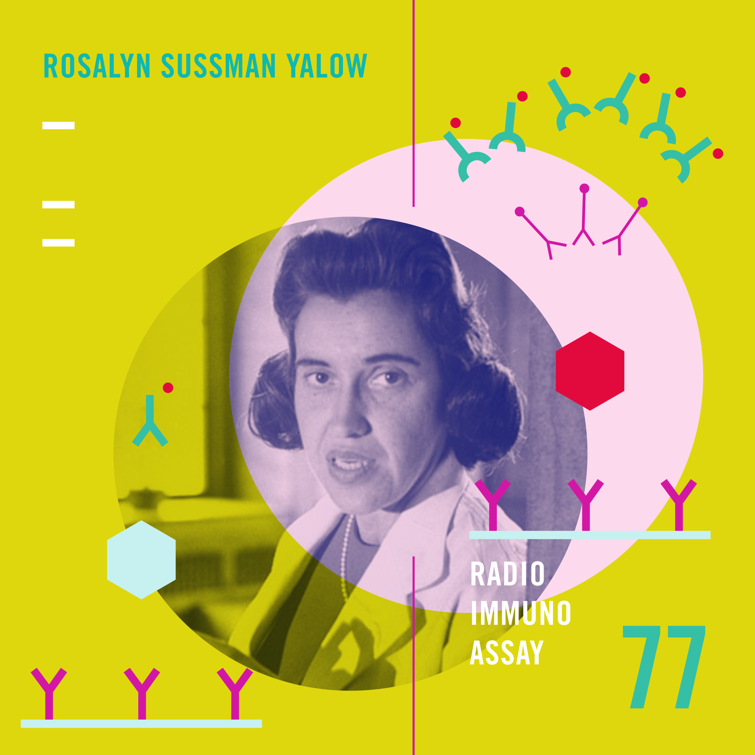 WOMEN IN SCIENCE POSTCARD ~ ROSALYN YALOW ~ MEDICAL PHYSICIST ~ 1921-2011 ~ NEW 