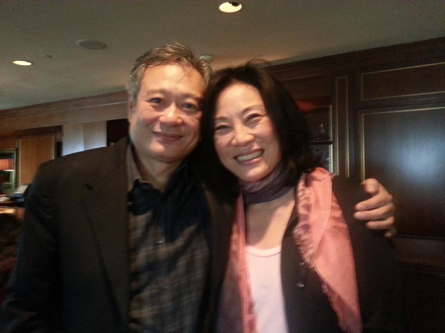 Janet with Ang Lee