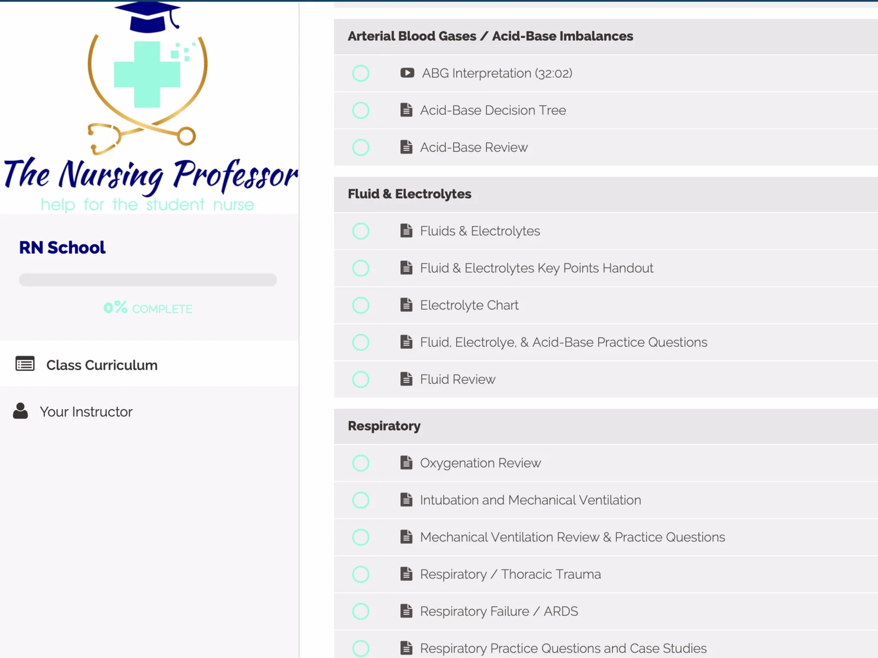 The Nursing Professor