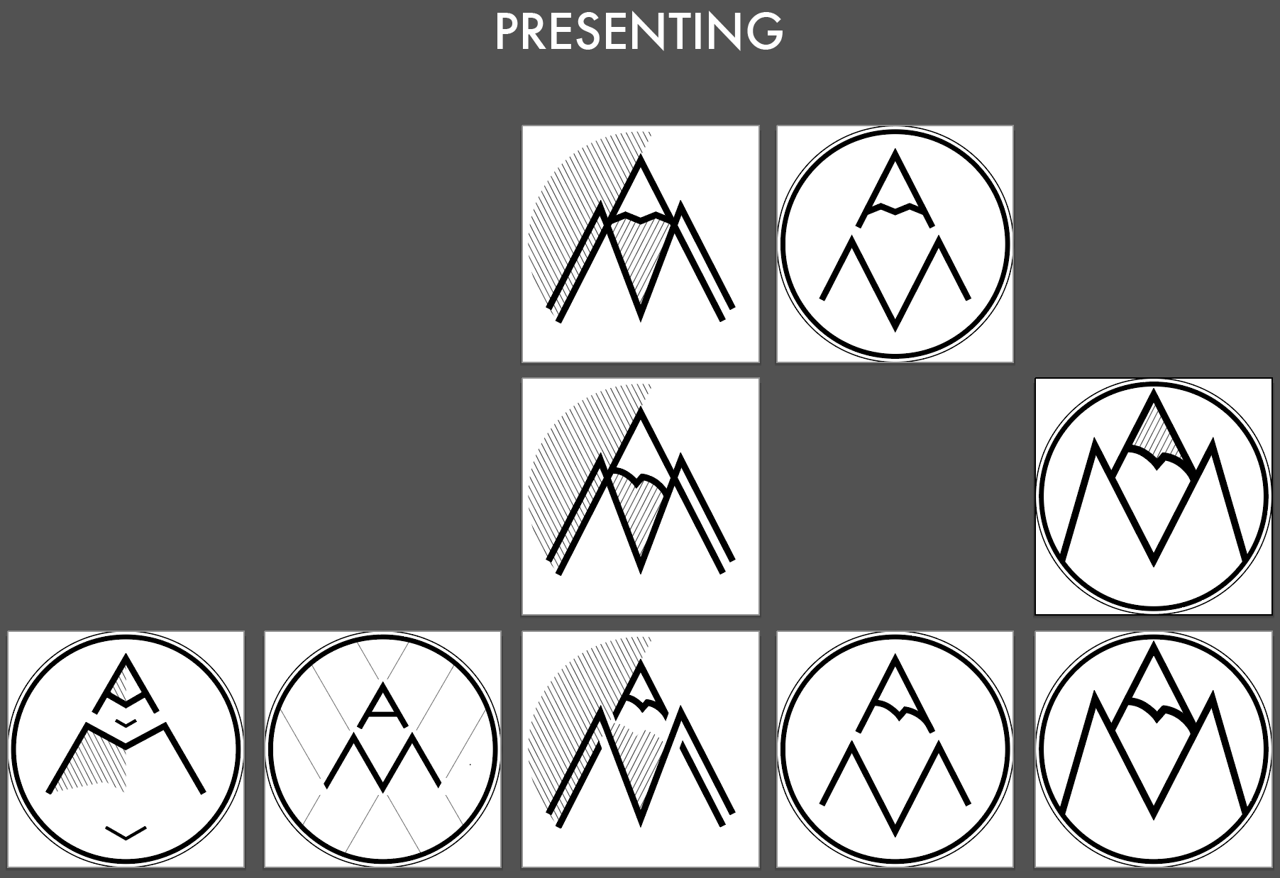 Isolated motifs to review with client