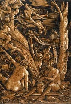 Hans Baldung Gruen "Witches Sabbath"