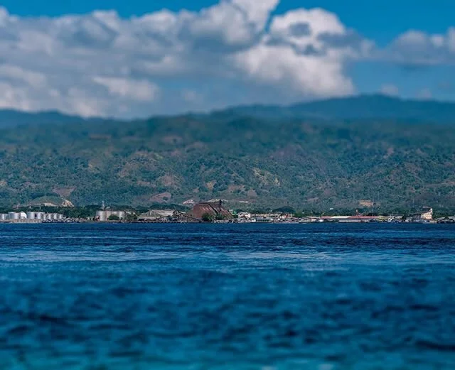 The view of Zamboanga City from Santa Cruz.