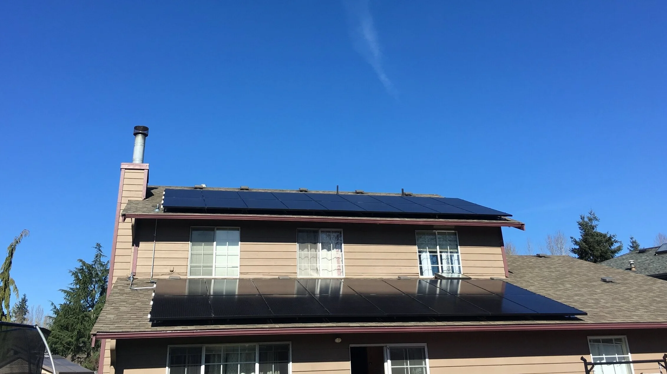 10.2kW Install on a 2 story composition roof.