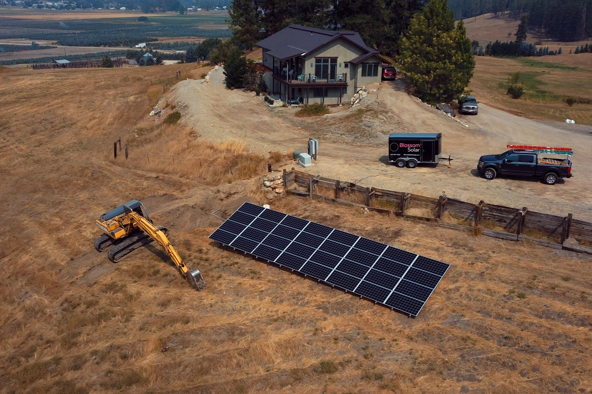 Ground+mount+solar+Washington+state