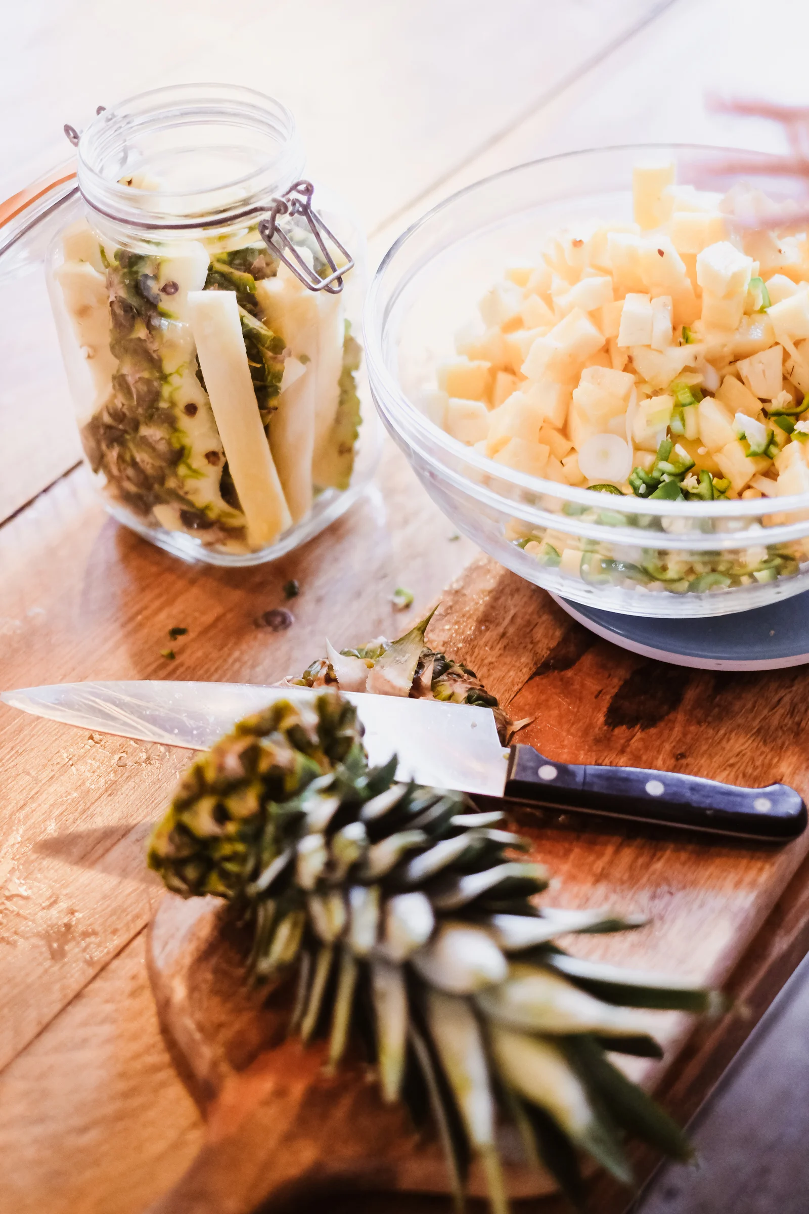 Fermented Pineapple Salsa