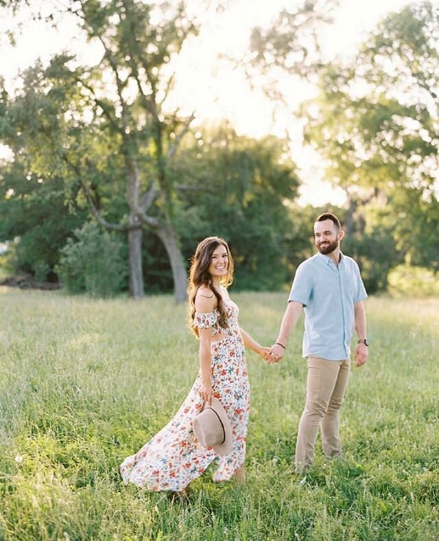 We love being with our brides from engagement pics, to bridal portraits, to wedding day and even then maternity photos! This lucky couple is at the beginning of their journey and we&rsquo;re so glad to be on it with them! 📸 @courtney_leigh_photo