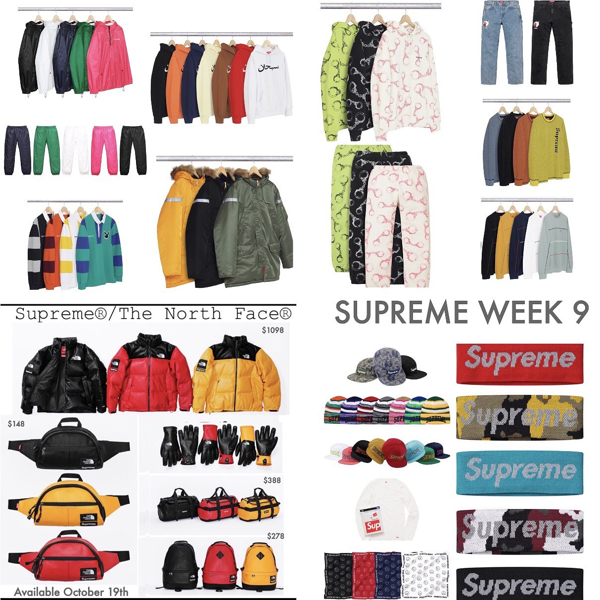 supreme week 9 2018