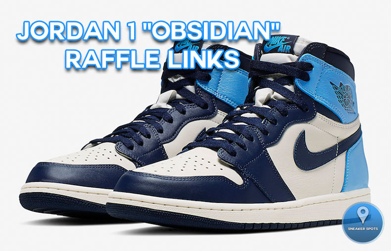 Jordan 1 "Obsidian"