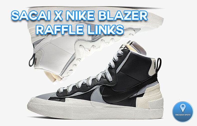 nike sacai blazer raffle