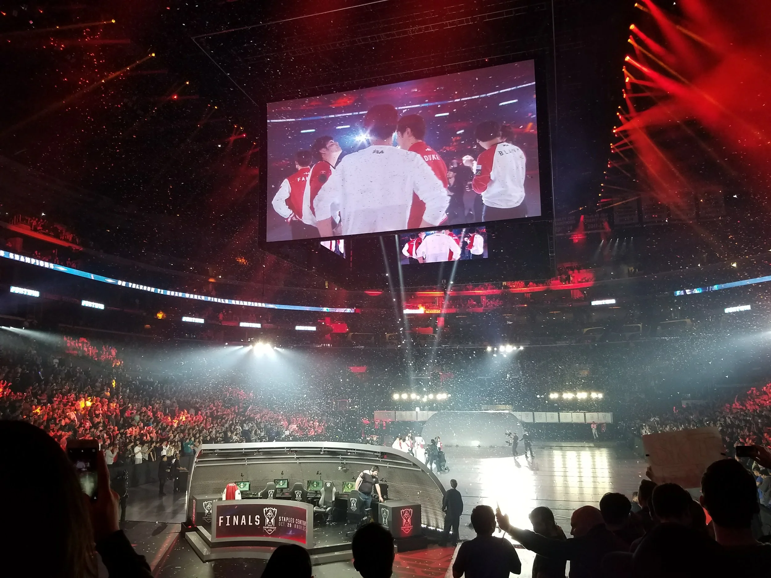 Worlds At Staples Center