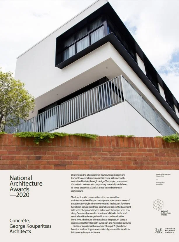 Concréte: a functionalist tribute to european modernism