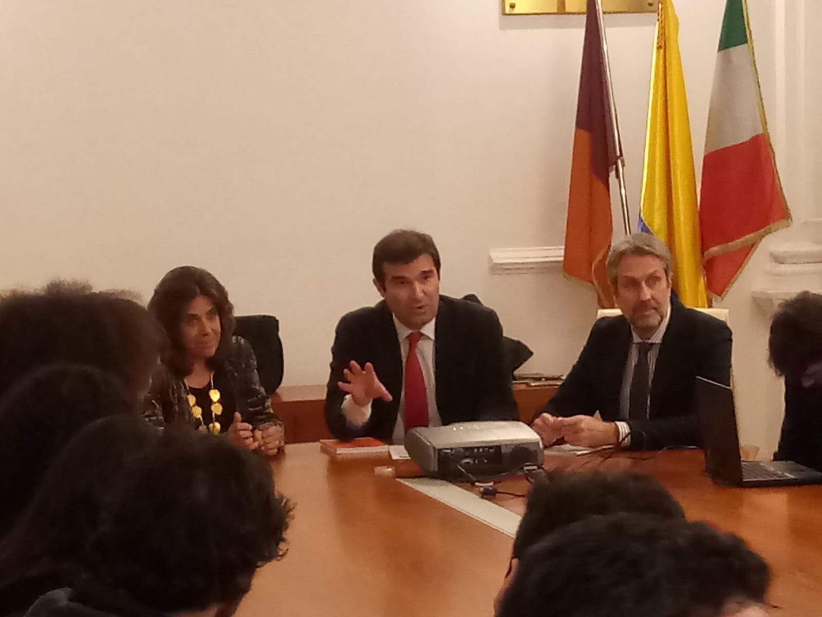 Federico Carli, Gloria Isabel Ramírez Ríos, Marco Agostini, Assessorato allo Sviluppo economico, Turismo e Lavoro, Roma Capitale 5 dicembre 2019
