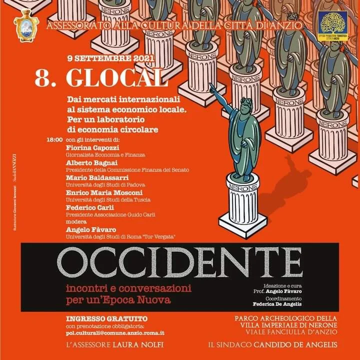 Occidente. Incontri e conversazioni per un'Epoca Nuova. Glocal. Dai mercati internazionali al sistema economico locale. Per un laboratorio di economia circolare