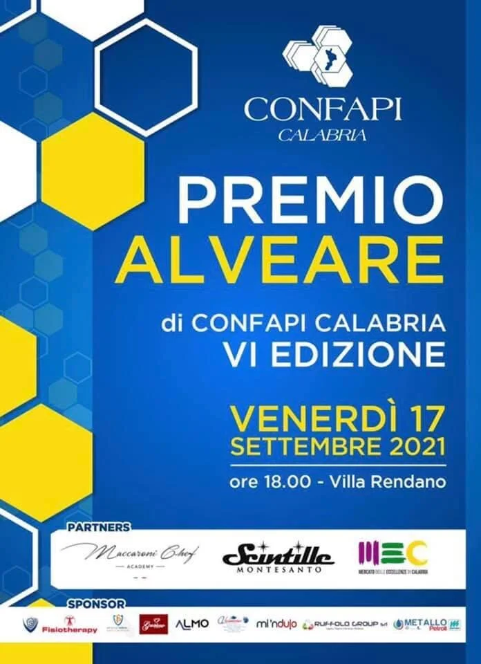 VI edizione del Premio Alveare - Confapi Calabria