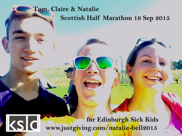 Claire & Natalie Raise £285 for Edinburgh Sick Kids