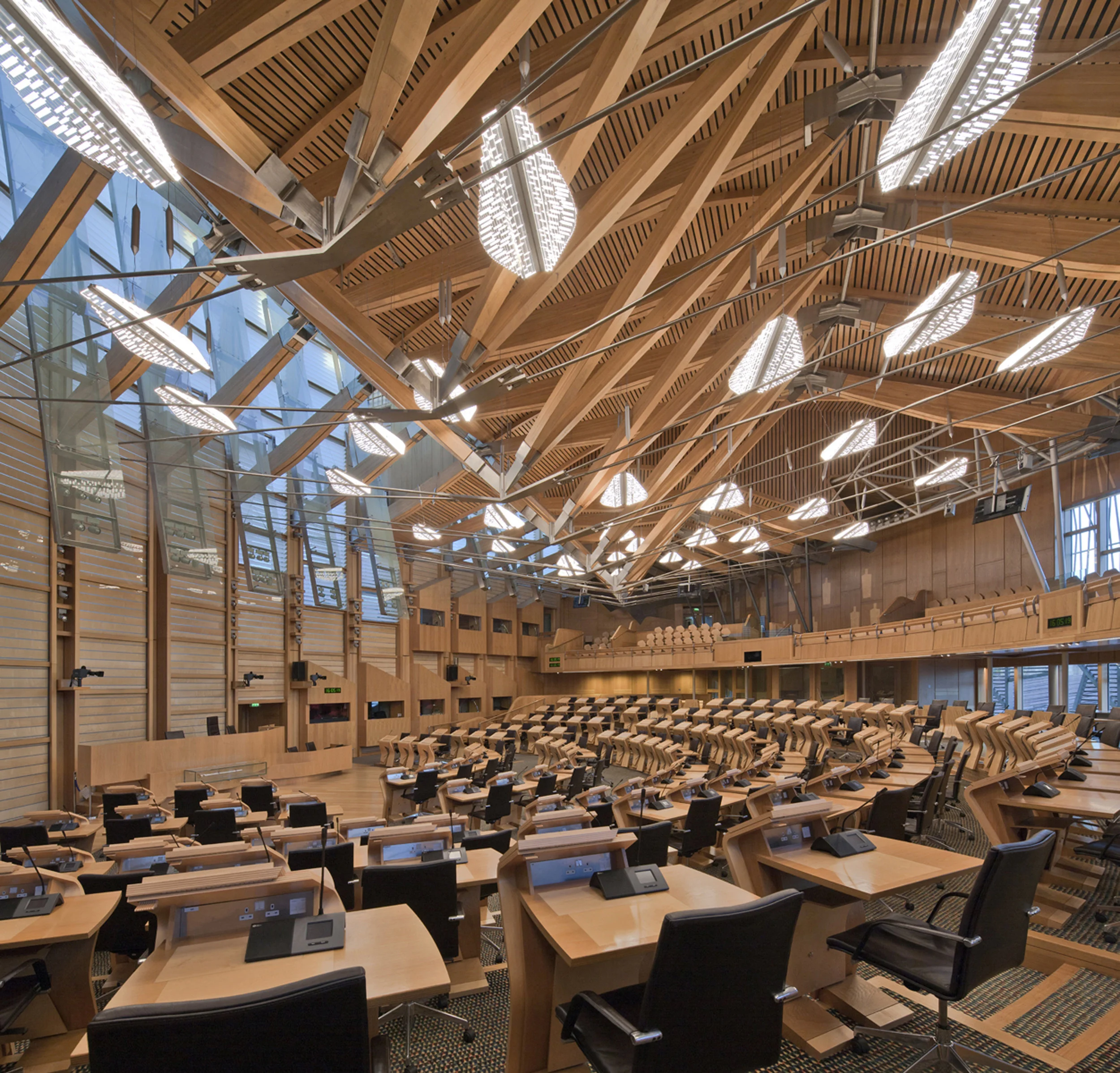 Scottish Parliament Debating Chamber