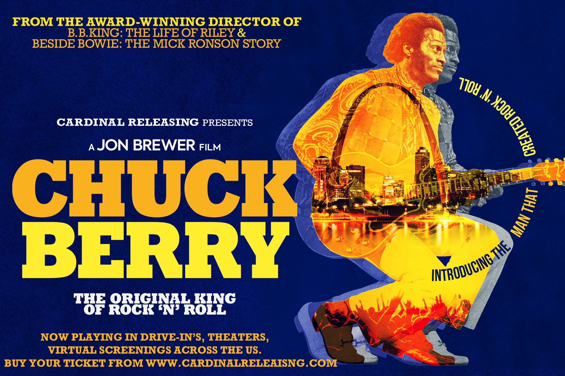 Chuck Berry Is Now Playing In Theatres Across The US