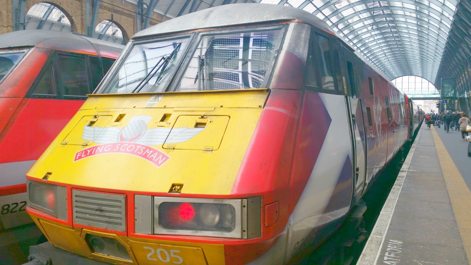 Departing King's Cross
