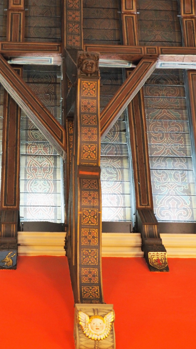 Great Hall ceiling detail