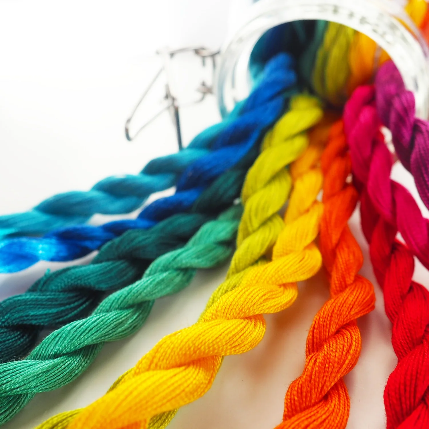 Rainbow threads