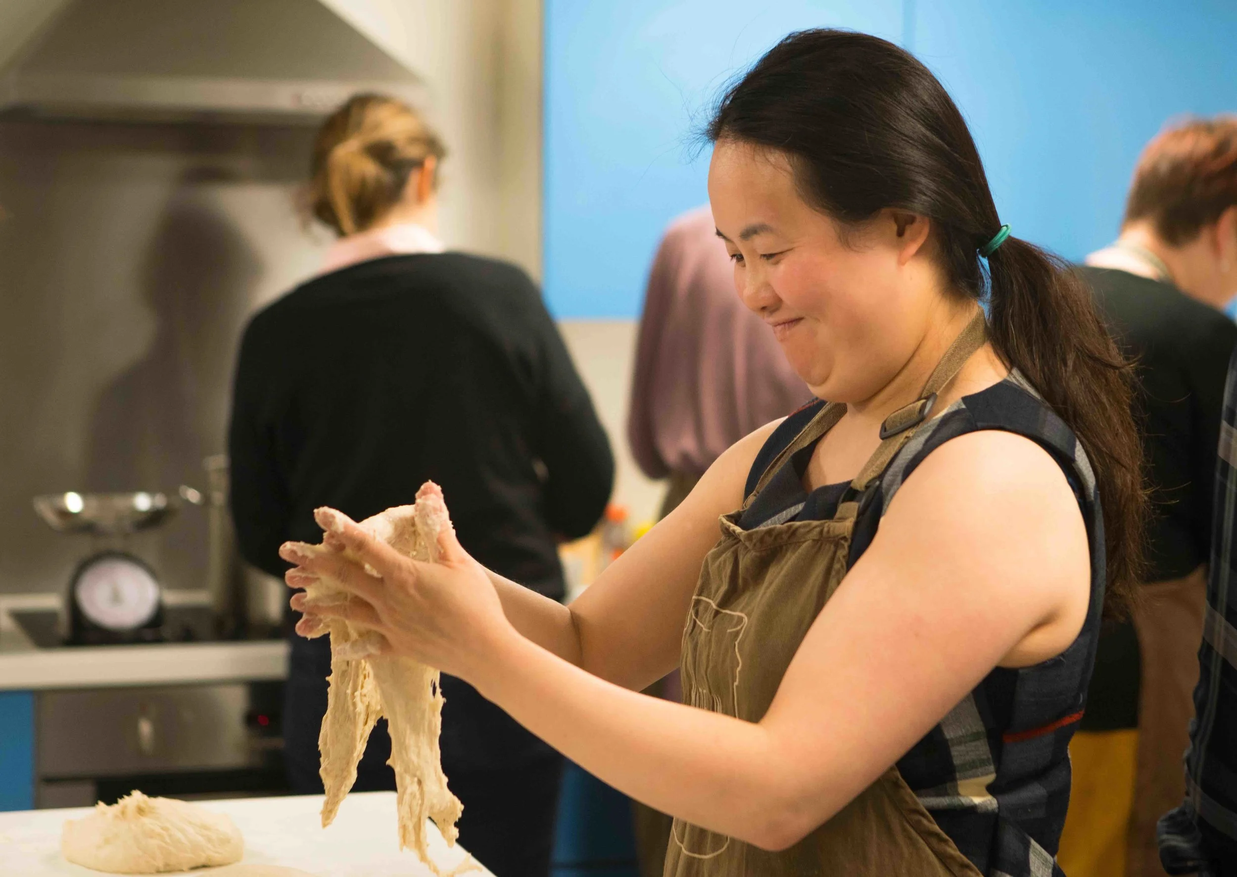Making bread. Picture: Lauren Anders Brown