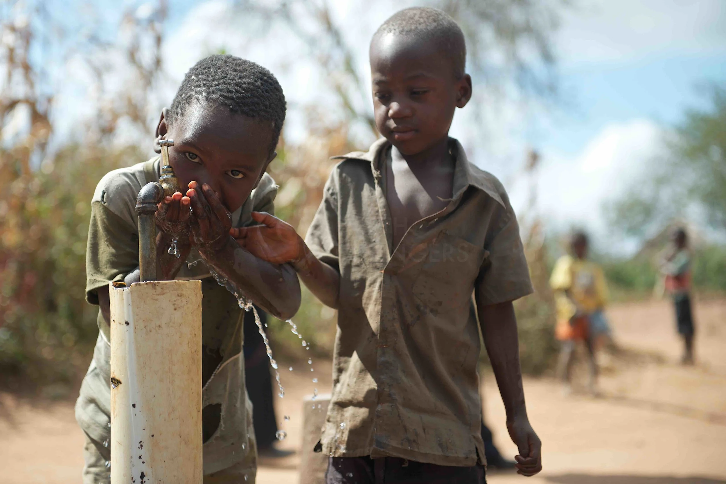 Water project in Malawi. Picture: Earthchangers.