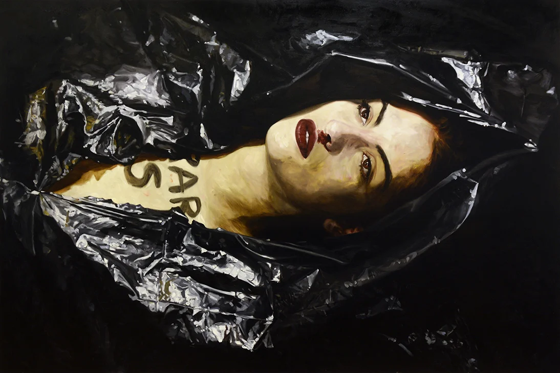 AR S / oil on linen / 270 x 180 cm / 2018