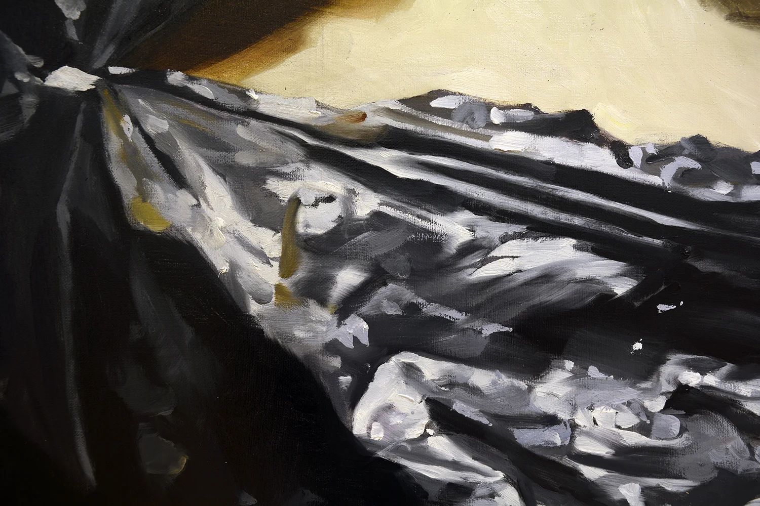 AR S (detail) / oil on linen / 270 x 180 cm / 2018