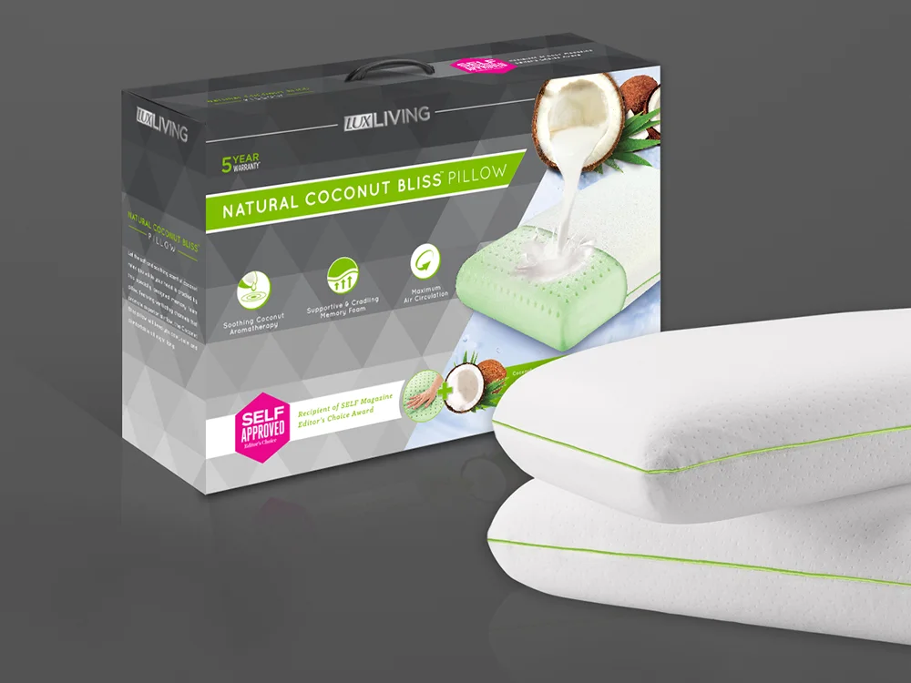 coconut bliss pillow