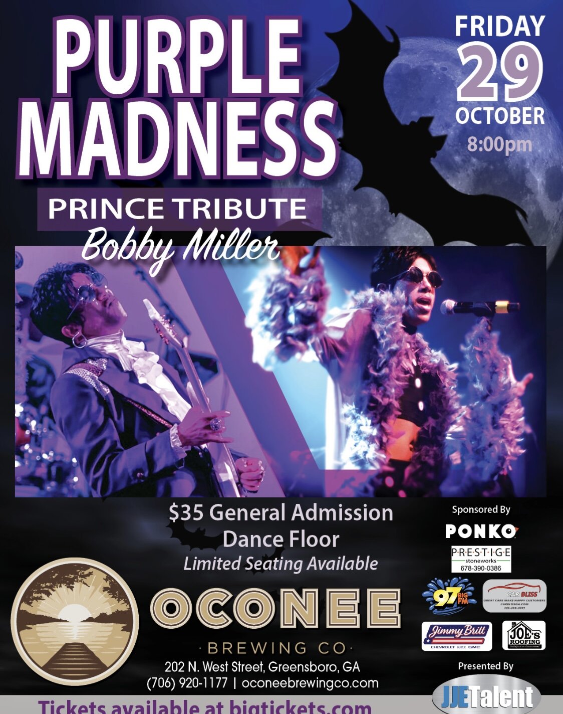 the purple madness tour dates