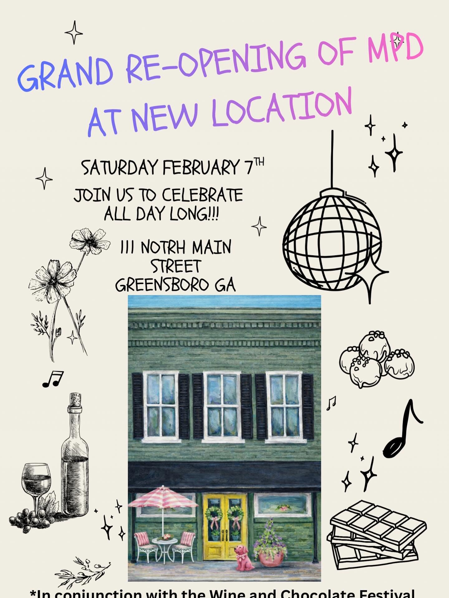 Grand Re-opening of Mandi Paris Designs