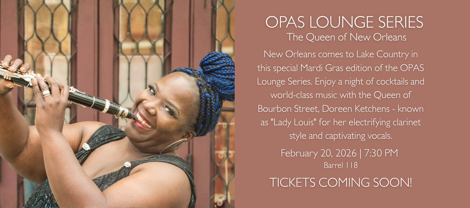 OPAS Lounge Series: The Queen of New Orleans