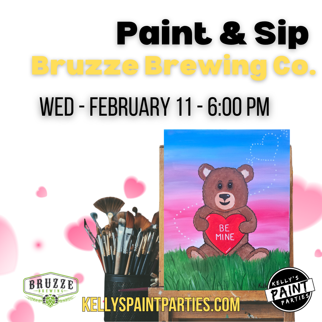 Paint & Sip at Bruzze Brewing