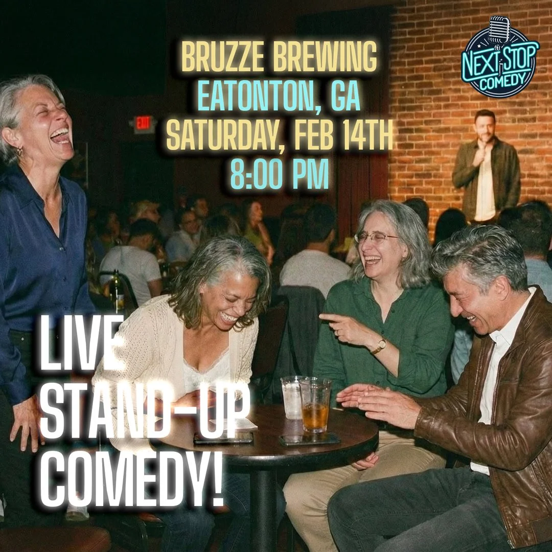 Next Stop Comedy at Bruzze Brewing