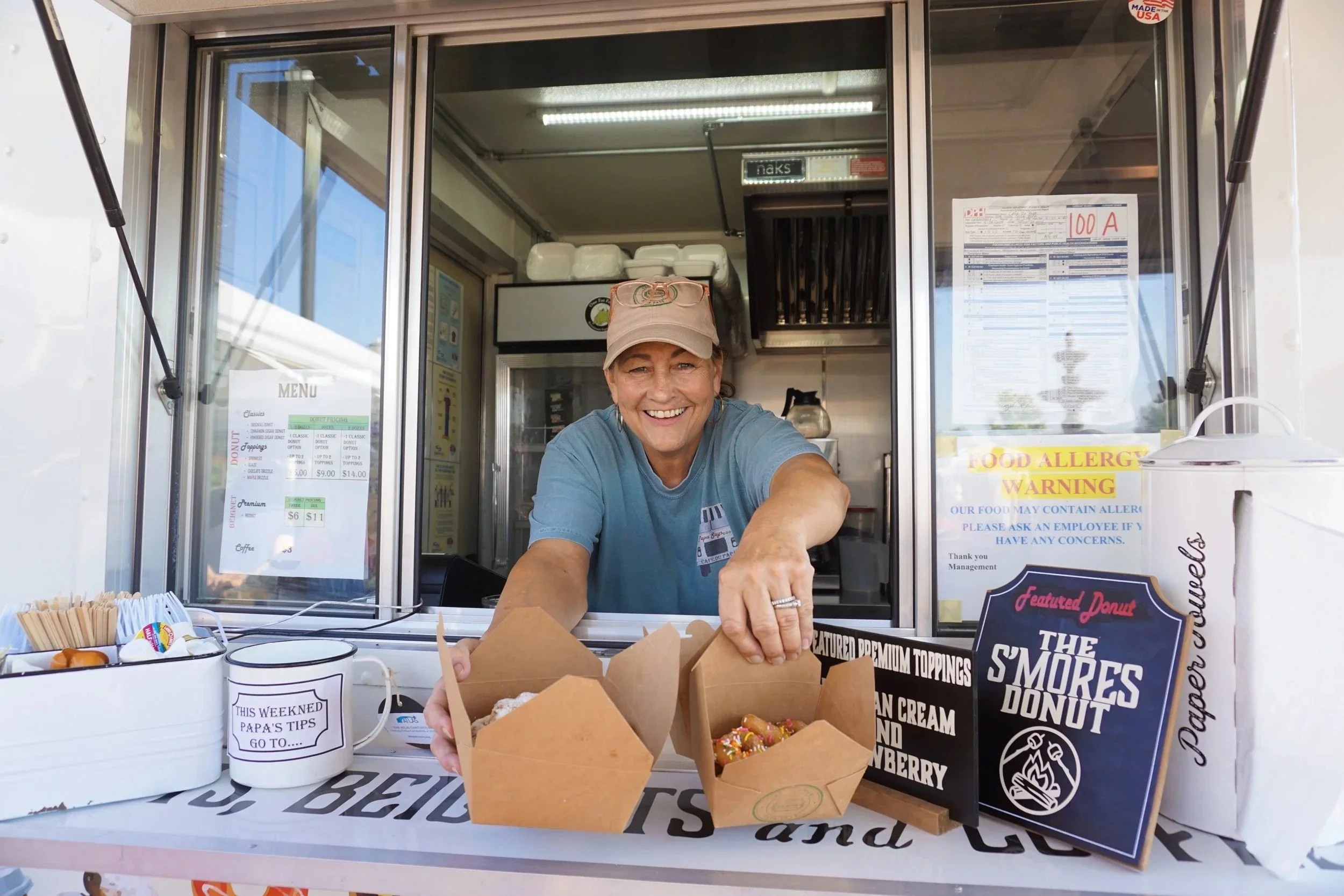 Cafe du Papa at The Big Event