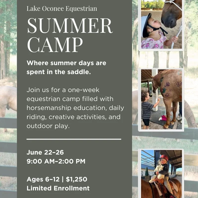 Lake Oconee Equestrian Summer Camp