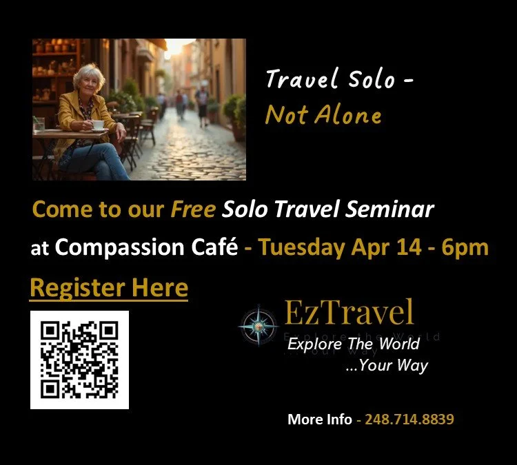 EzTravel April Seminar: Travel Solo, Not Alone