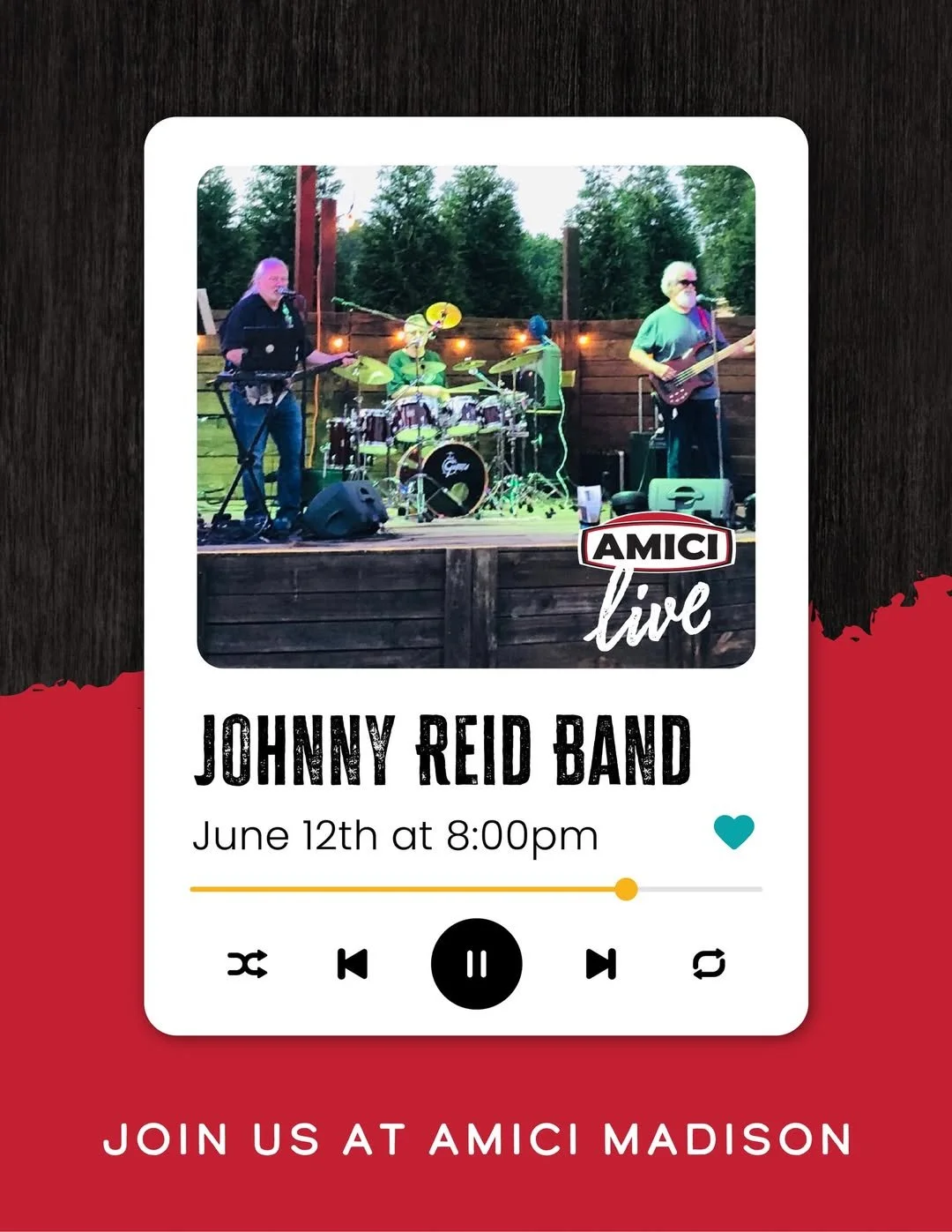 Live Music with Johnny Reid Band